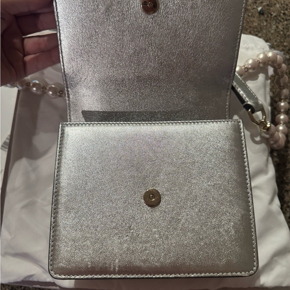Varenne XS Pearly Crystal Metallic Shoulder Bag - Jimmy Choo - Picture 11 of 16